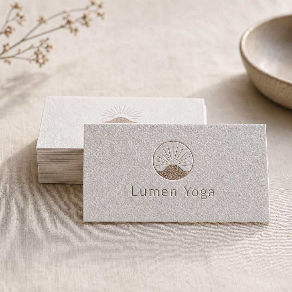 Premium Paper Business Cards – Paper: Cotton