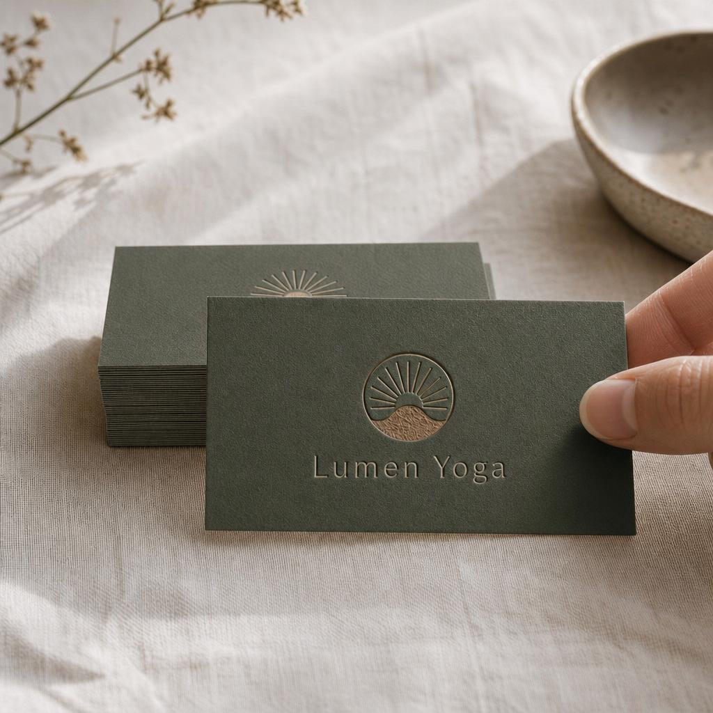 Premium Paper Business Cards – Paper: Soft Touch