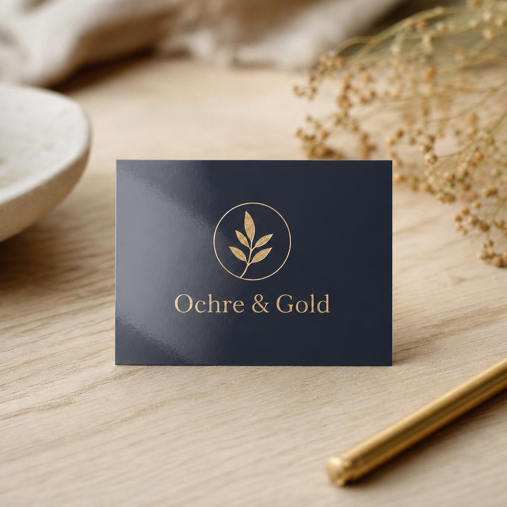 Foil Business Cards – Paper: Glossy