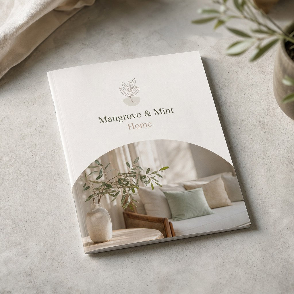 Stapled Booklets – An A5 stapled booklet catalogue with a clean cover