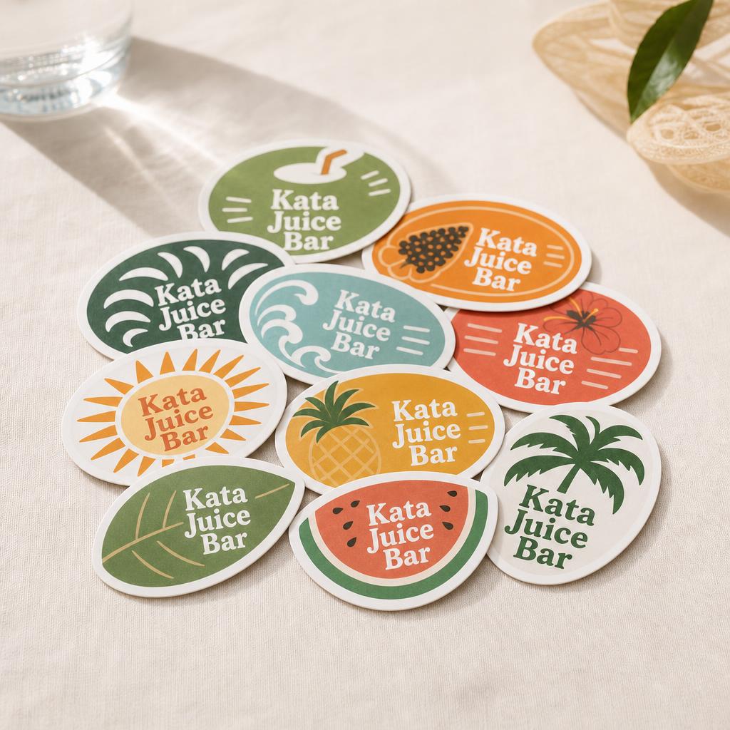 Custom Stickers – Shape: Oval