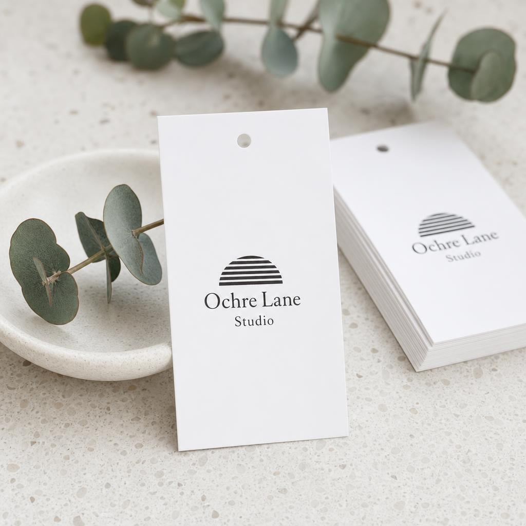 Hang Tags – Paper: Matte 350 gsm