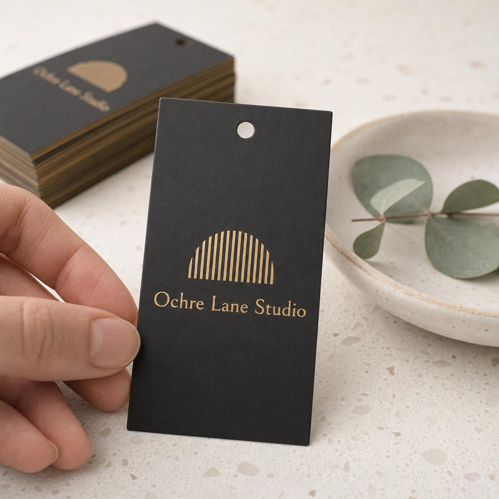 Hang Tags – Paper: Soft touch