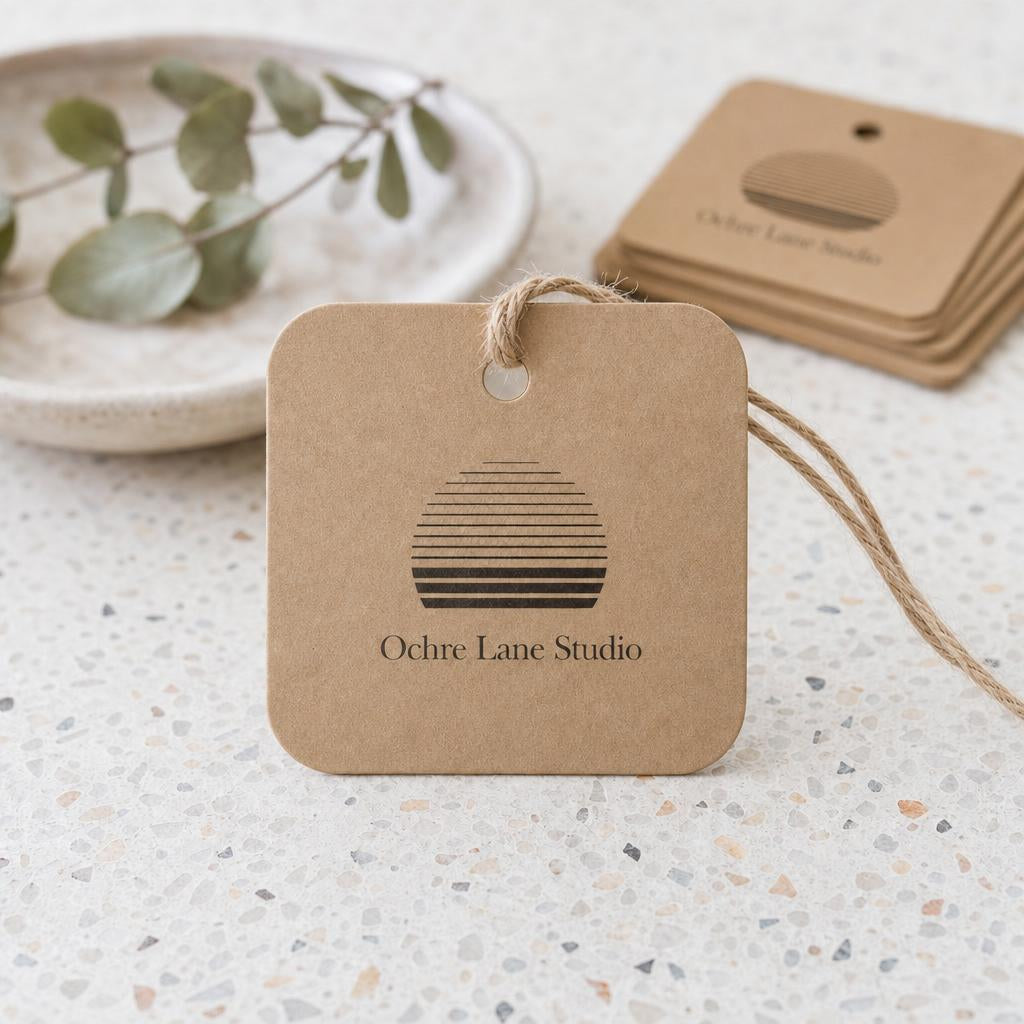 Hang Tags – Shape: Rounded square