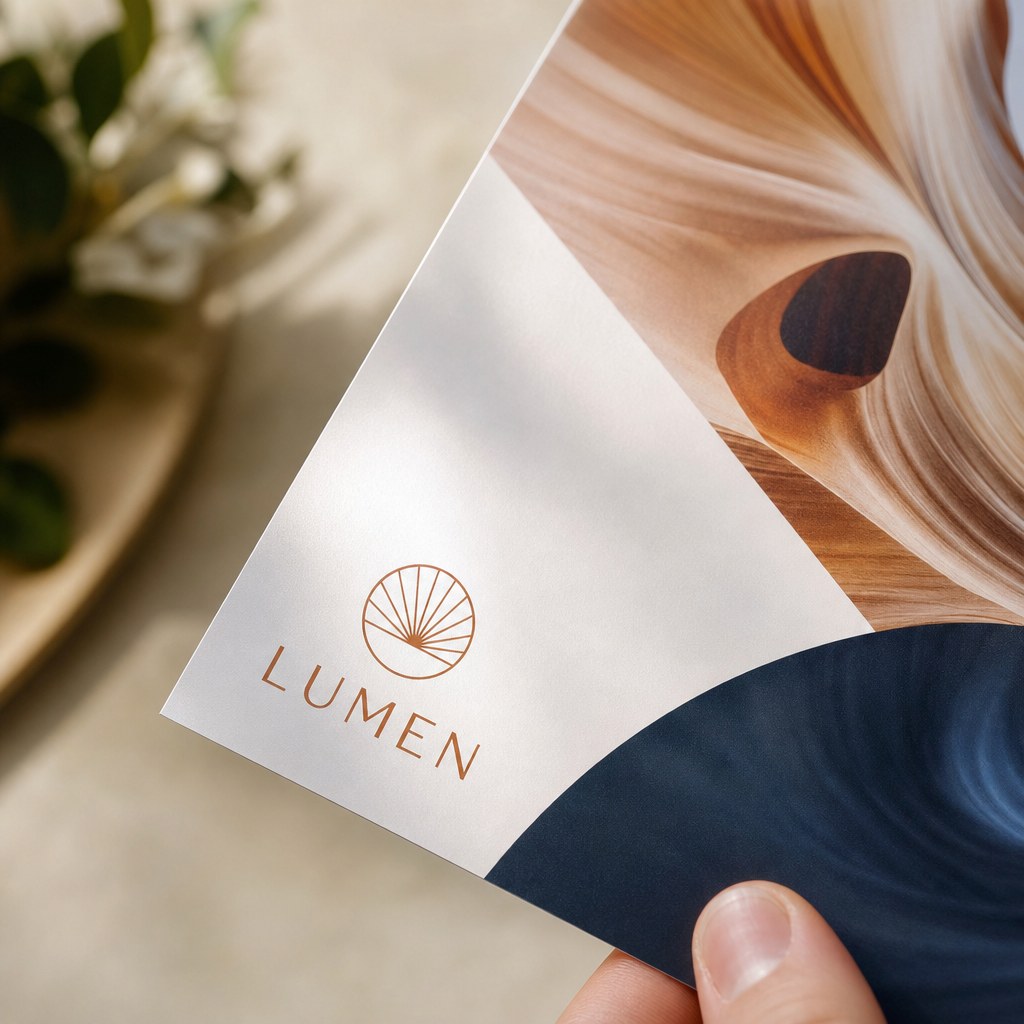 Flyers – close-up: Macro of a flyer corner showing sharp full-colour print on gloss paper