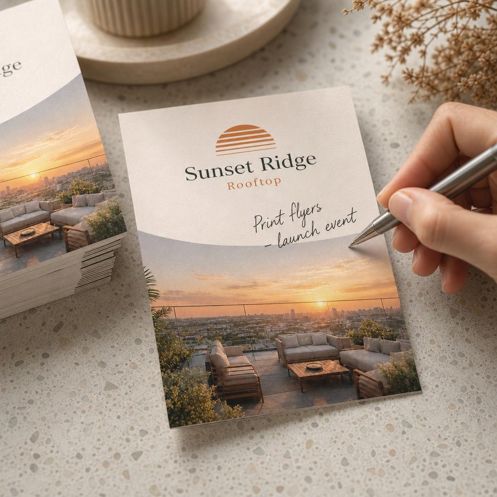 Flyers – Paper: Uncoated 120 gsm