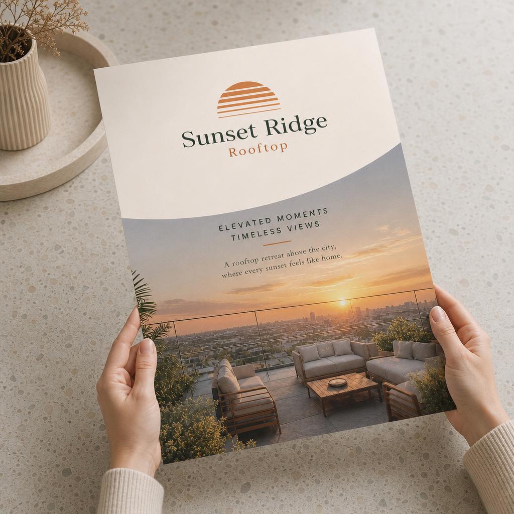 Flyers – Size: A3 29.7 × 42 cm
