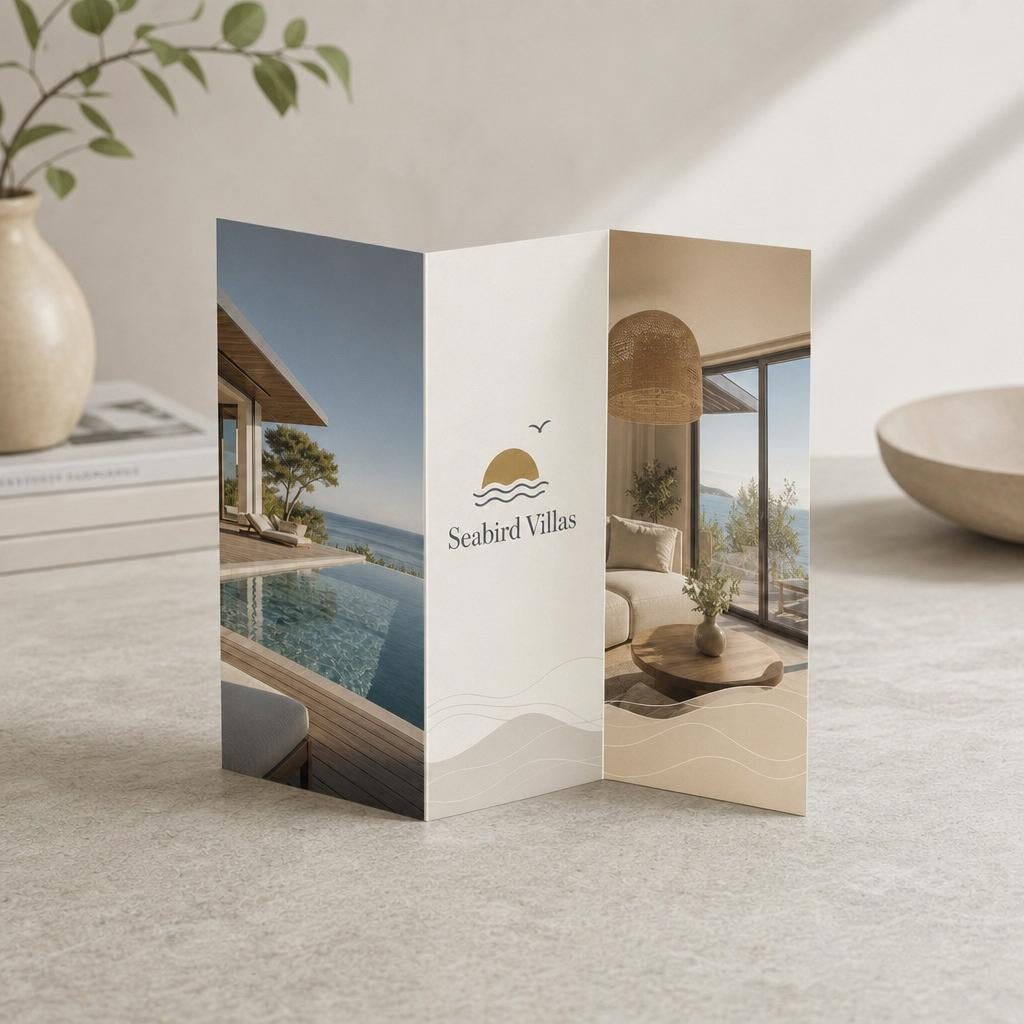 Folded Brochures – Fold: Z-fold