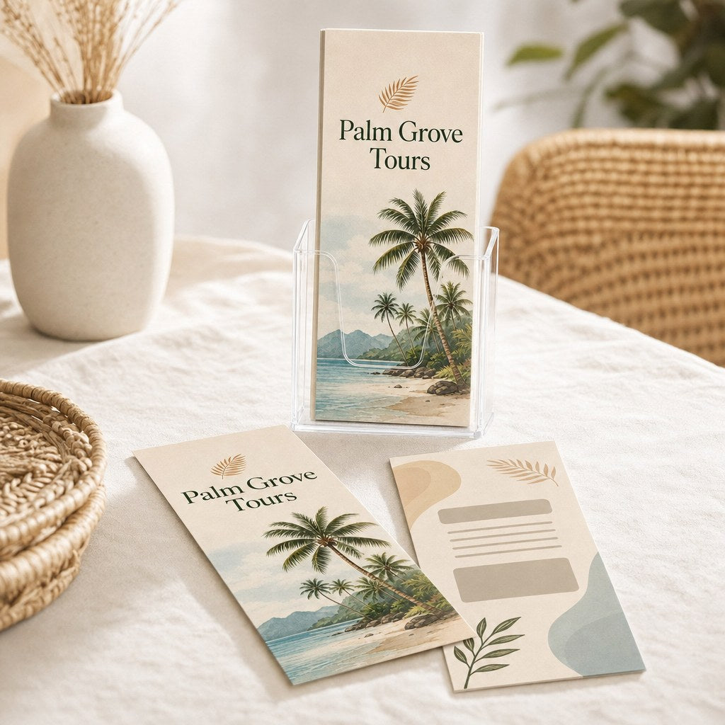 Rack Cards, printed on both sides (illustration)