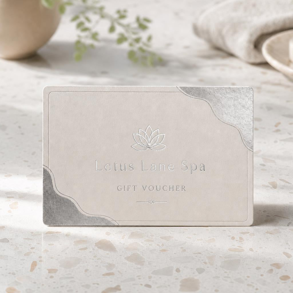 Gift Certificates & Vouchers – Finish: Silver foil