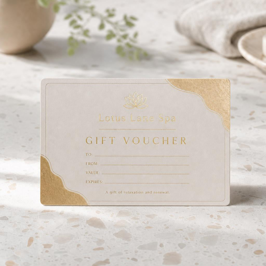 Gift Certificates & Vouchers – Paper: Matte 350 gsm