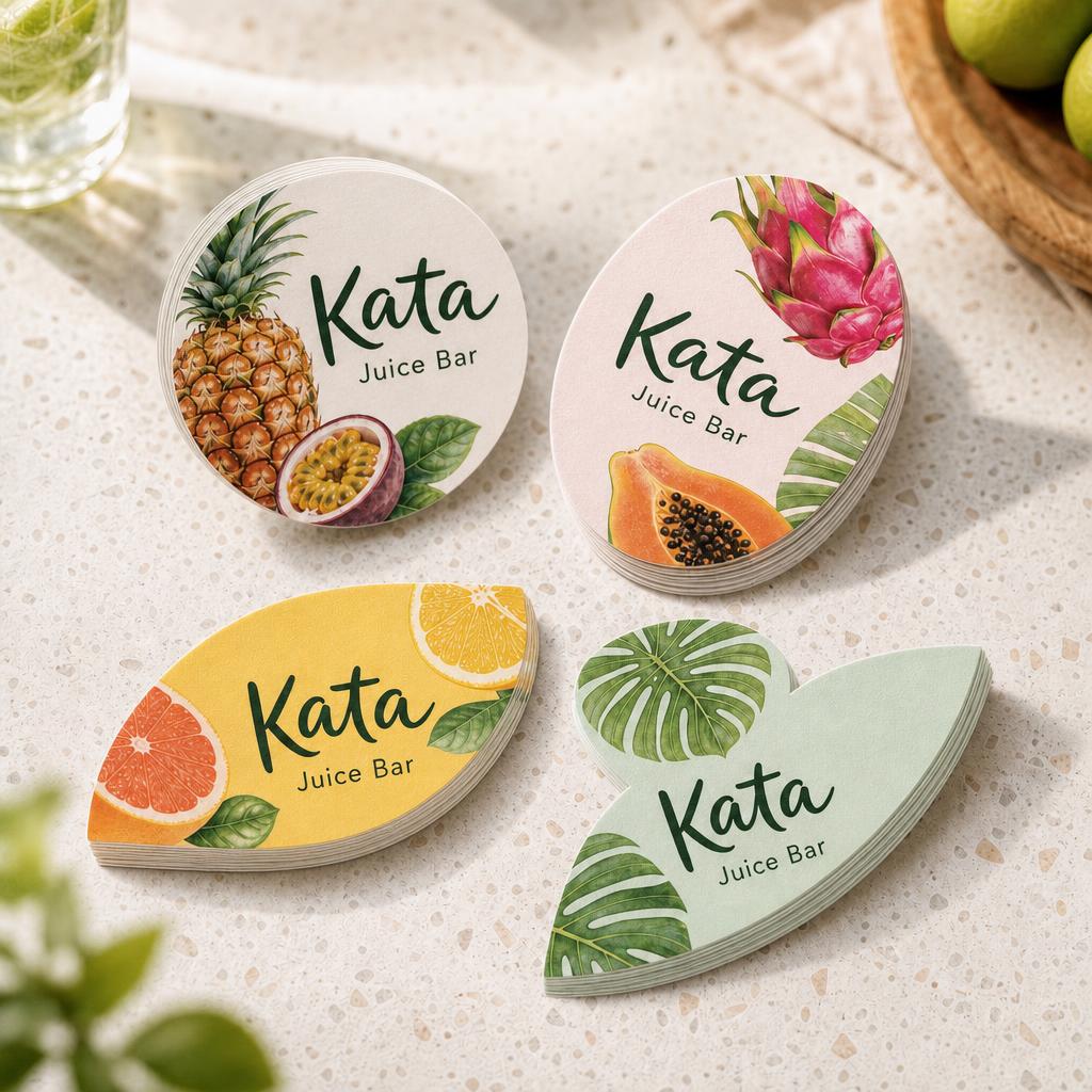 Die-Cut Postcards – Paper: Matte