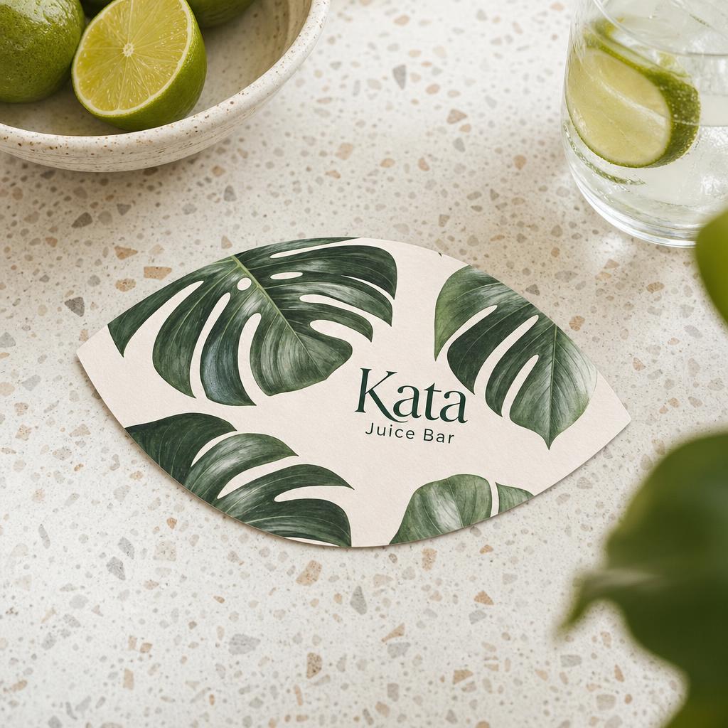 Die-Cut Postcards – Shape: Leaf