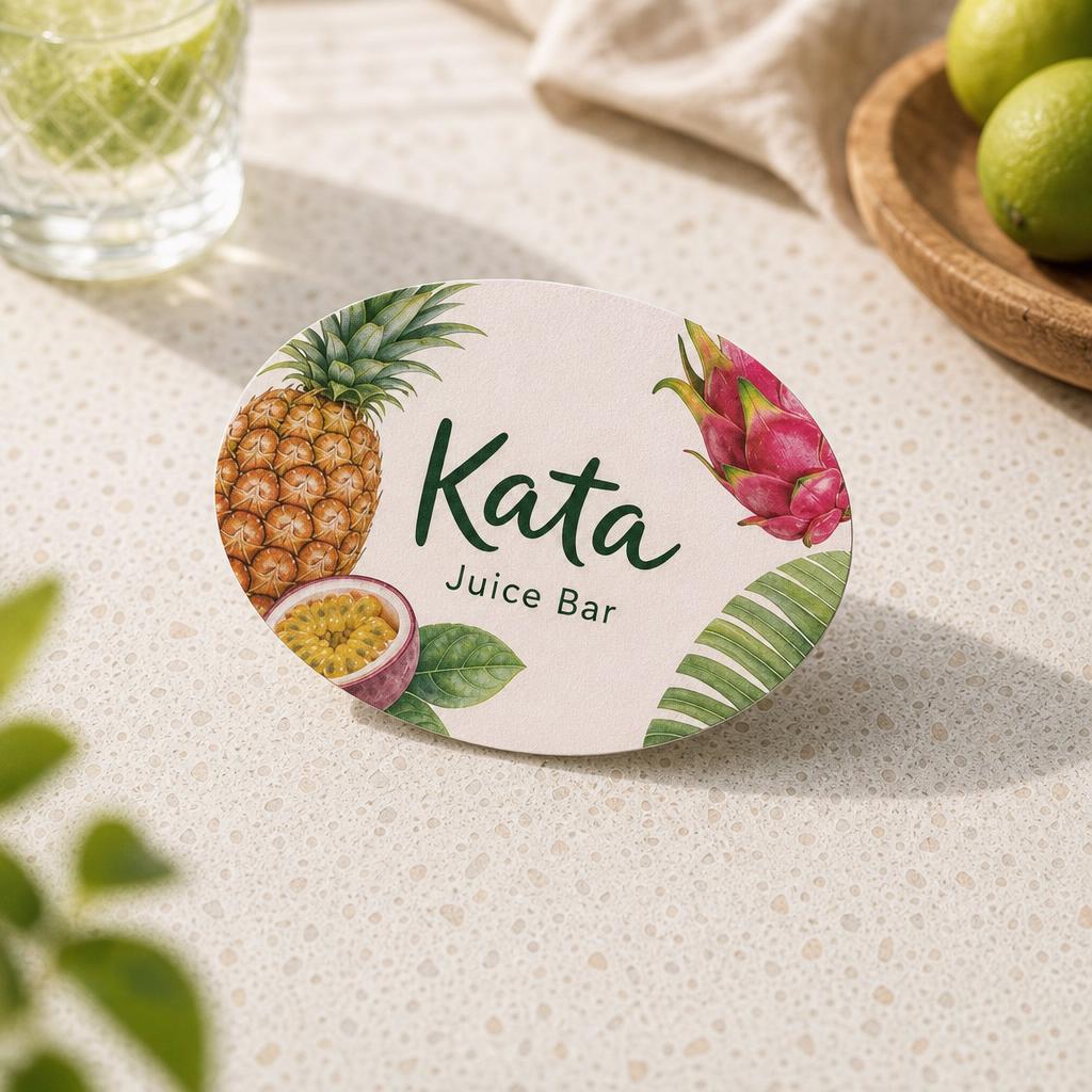Die-Cut Postcards – Shape: Oval