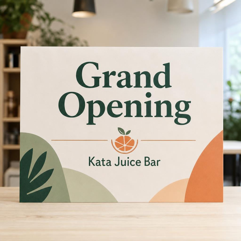Vinyl Banners – Finishing: Cut to size (no finishing)
