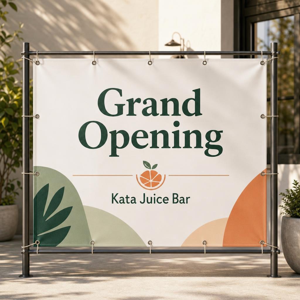 Vinyl Banners – Material: Blockout vinyl