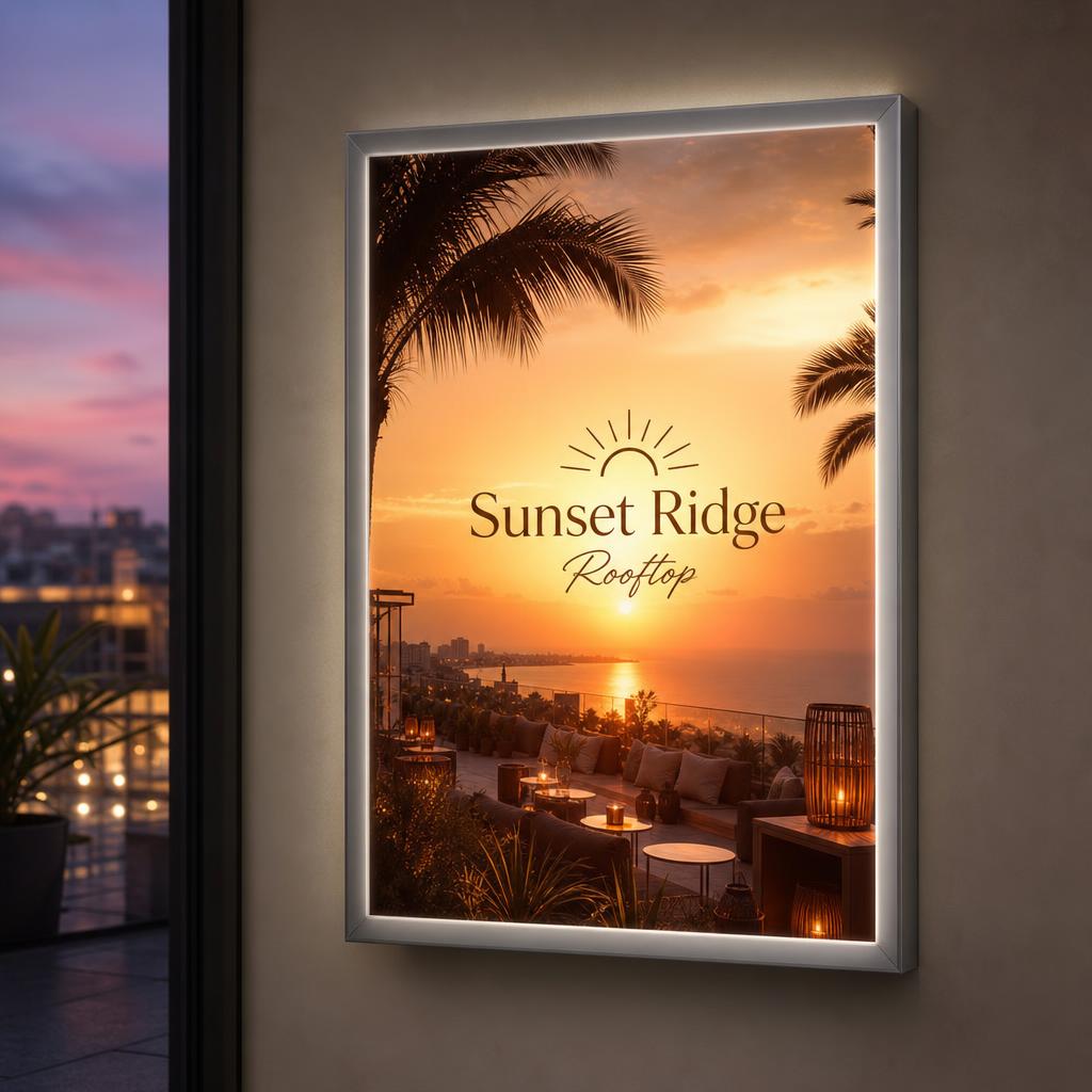 Posters – Paper: Backlit film (light boxes)