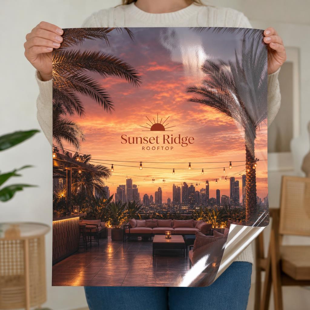 Posters – Paper: Gloss laminated