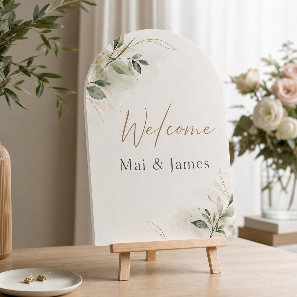 Foam Board Signs – Shape: Arch